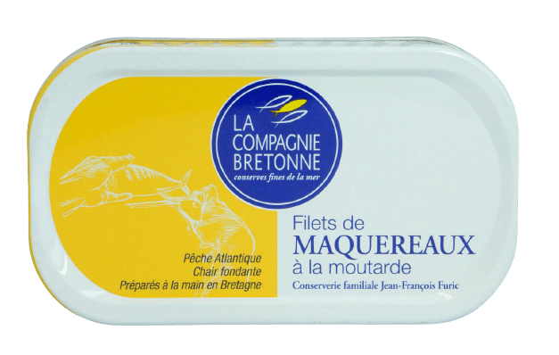 Filets maquereaux moutarde la compagnie bretonne