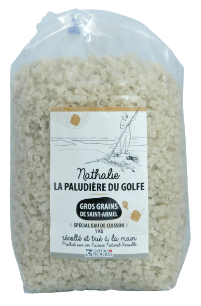 Gros sel saint armel eau de cuisson la paludière du golfe 1