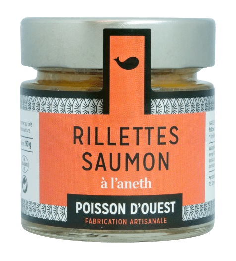 Rillettes saumon aneth poisson douest