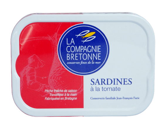 Sardines tomate la compagnie bretonne