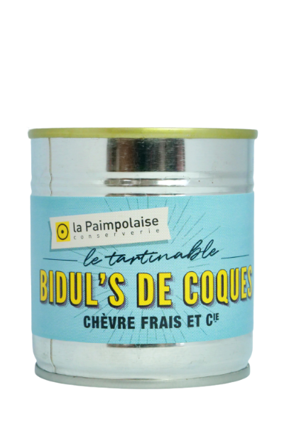 Tartinable biduls de coques chèvre frais la paimpolaise