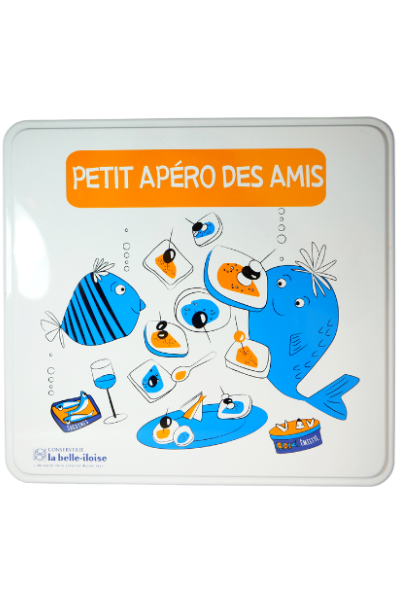 Coffret blanc Petit Apero des Amis la belle iloise