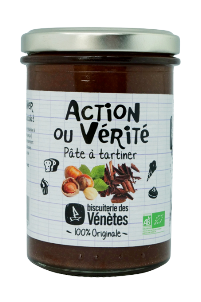 Pâte à tartiner Biscuiterie des Vénètes